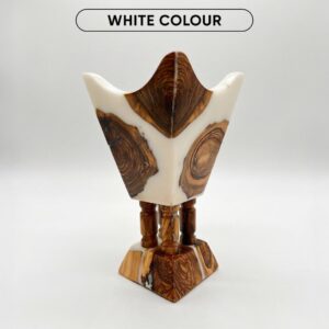 مبخرة من خشب الزيتون والإيبوكسي